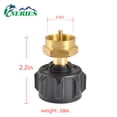 thumbnail image 3 of Destyer NERIES Propane Adapter Air Tightness Easily Tightened Self-contained Regulating Valve Direct Changing Propane Tank Adapter, 3 of 6