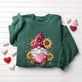 thumbnail image 7 of VKOYWKM Women Valentine Sweatshirt Heart Print Oversized Sweatshirts Spring Long Sleeve Crew Neck Heart Sweatshirts Valentines Day Gifts for Women, 7 of 7