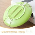 thumbnail image 3 of OUNONA Invisible Plate Hangers for Wall Display Golden Copper Alloy 6 Pcs Versatile Storage .5, 3 of 8