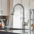 thumbnail image 2 of Moen 7185SRS Brantford 1 Handle Pull-Down Kitchen Faucet Power Spot Resist Stainless, 2 of 11