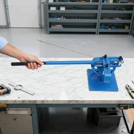 Premium Pipe Tube Bender 1''-3'' inch Manual Tube Bender w/ 7 Dies Tubing Metal