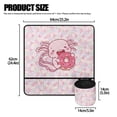 thumbnail image 5 of HELLHERO Salamander Donut Pattern Sewing Machine Pad with 4 Pockets to Store Bobbins Foldable Polyester Fabric Easy to Use for Friend Family Present, 5 of 5