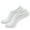 White, variant on WREESH Men's Casual Comfortable Breathable Non-Slip Ankle Socks, Short Invisible Socks for Men Beige