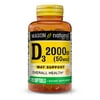 Mason Natural Vitamin D3 50 mcg (2000 IU) - Supports Overall Health, Strengthens Bones and Muscles, from Fish Liver Oil, 120 Softgels