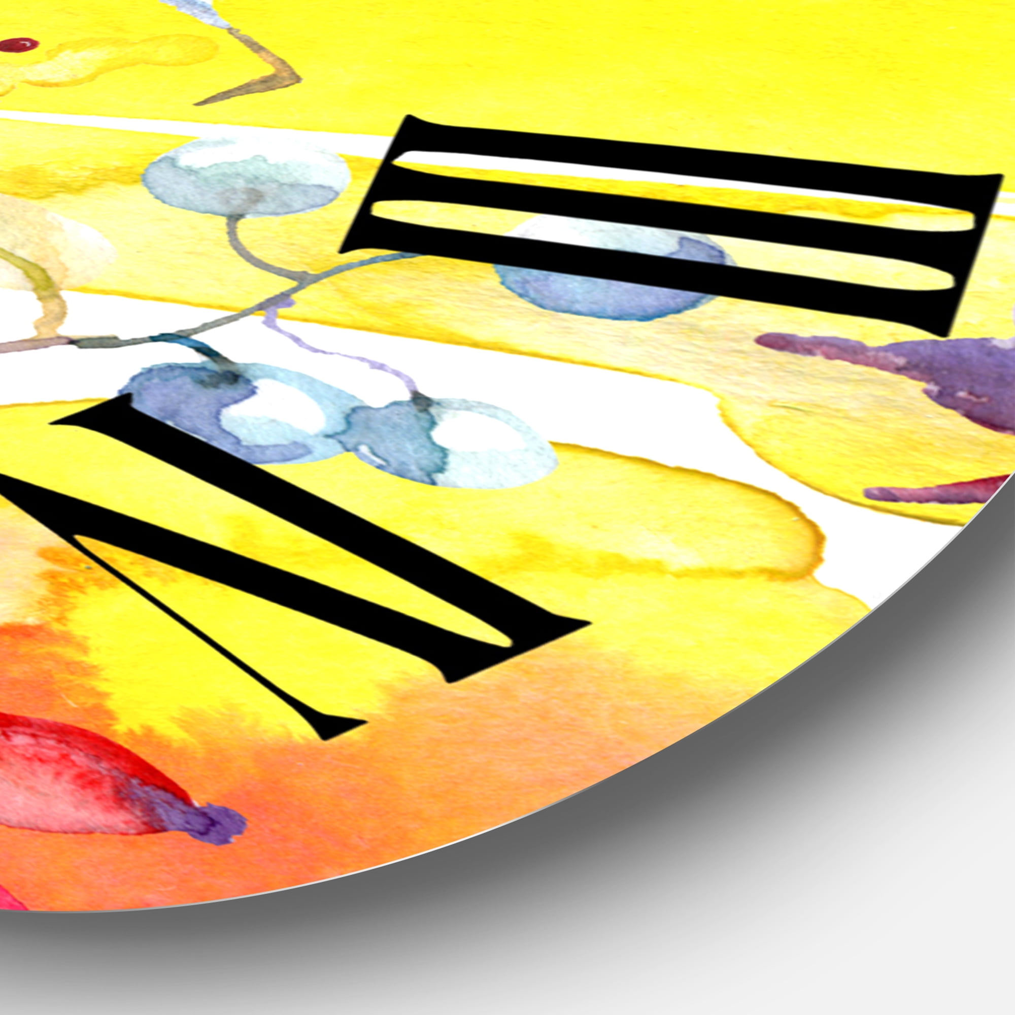 Designart 1 in Quartz Modern/Contemporary Wall Clock