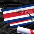 thumbnail image 3 of Costa Rica Flag Graduation Stole Graduate Shawl Sash Scraf Gift For Abroad Student International Study (Square), 3 of 6