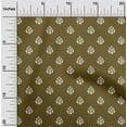 thumbnail image 1 of oneOone Georgette Viscose Fabric Floral Block Print Sewing Fabric BTY 42 Inch Wide, 1 of 4