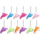 thumbnail image 1 of 12pcs Plush Key Chains Hanging Dolphin Keychains Cartoon Bag Pendants Lovely Pendants, 1 of 3
