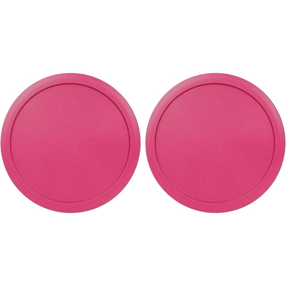 Couvercle de Remplacement pour Pyrex 6 Pouces Couvercle de Rangement en Plastique Bol à 4 Tasses 7201 Pcs Fuchsia (Lot de 2)