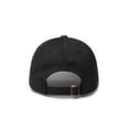 thumbnail image 4 of Knite Gorra Eleggua Gabardina Negra Hombre Visera Curva Piel Ajustable Premium, 4 of 5