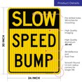 thumbnail image 3 of Slow Speed Bump Sign,, 3 of 8