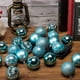 thumbnail image 5 of Bolas de Navidad Laklulu, juego de 34 bolas de Navidad de 4 cm/1,57 pulgadas, adornos colgantes para decoración de árboles de Navidad, 5 of 6