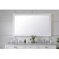 thumbnail image 2 of Aqua rectangle vanity mirror 60 inch in Grey, 2 of 5