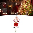 thumbnail image 2 of Climbing Santa Santa Climbing Rope the Bead Curtain Christmas Tree Pendants Christmas Tree Decorations Christmas Doll, 2 of 9