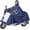 Blue, variant on FIGT-Hooded Motorcycle Raincoat, Waterproof E Bike Rain Poncho Electric Scooter Rain Cape with Visual Window for Cycling (Yellow)【0508】