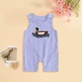 thumbnail image 2 of Splozh Baby Girl Bubble Romper Baby Boys Girls Birthday Romper Baby Outfit Boy Jumpsuit Cake Smash Outfit 6-12 Months,Blue, 2 of 5