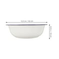 thumbnail image 2 of HAMPPLIES Vintage Enamel Basin White for Kitchen Use Foot Soaking and Laundry Tasks, 2 of 8