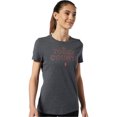 thumbnail image 1 of Reebok Womens Only Today Counts Graphic playera, gris, pequeño, 1 of 1