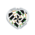 thumbnail image 1 of Masterpiece Interval Block Confusion Mirror Travel Magnification Portable Handheld Pocket Makeup, 1 of 3
