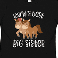 thumbnail image 4 of Inktastic Big Sister Girls Toddler T-Shirt, 4 of 5