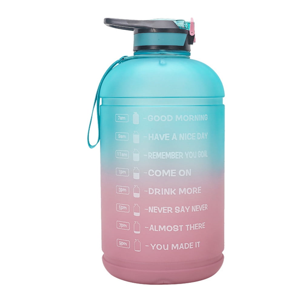 1 Gallon Water Jug Motivational Gym Water Jug Heavy Duty Design BPA Free 128oz 