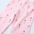 thumbnail image 3 of LYMAYTER Toddler Baby Girls Full Length Leggings Kids Spring Soft Cotton Youth Leggings Stretchy Full Ankle Length Tights 2-8Y, 3 of 10