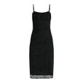 thumbnail image 4 of Madden NYC Women’s Burnout Velvet Midi Dress, Sizes XXS-XXL, 4 of 4