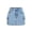 Blue, variant on Skirts for Girls Mini A Line Flared Denim Skirt with Pocket Casual Style for Kids Black 15 Years-16 Years