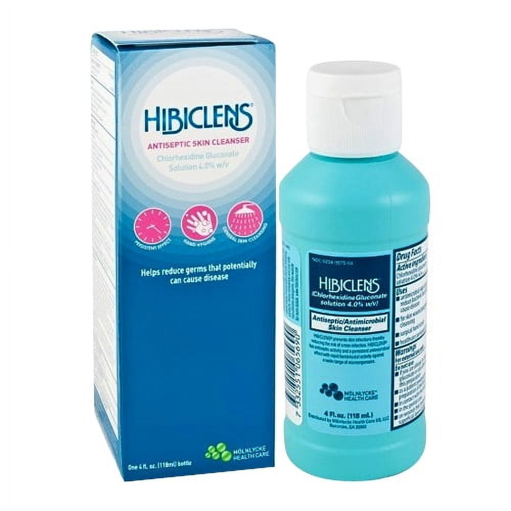 Hibiclens Antiseptic Skin Cleanser, Hand Hygiene, 8 oz, 2 Pack