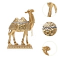 thumbnail image 6 of Tongina Camel Statue Animal Figurine Collections, Wear Resistant Home Decor Resin Figurine Middle Eastern Ornament for Tabletop Patio 15cmx19cm, 6 of 8