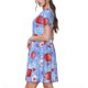 thumbnail image 2 of Balery coffee love cup winter Vestidos sueltos de manga corta para mujer, vestidos de verano 2025, vestidos casuales de corte A con vuelo., 2 of 6