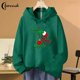 thumbnail image 1 of Drink Up Grinches Sudadera navideña Jersey de cuello redondo Mujer Algodón Sudadera con capucha de manga larga Envío gratis Ropa de calle de gran tamaño, 1 of 4