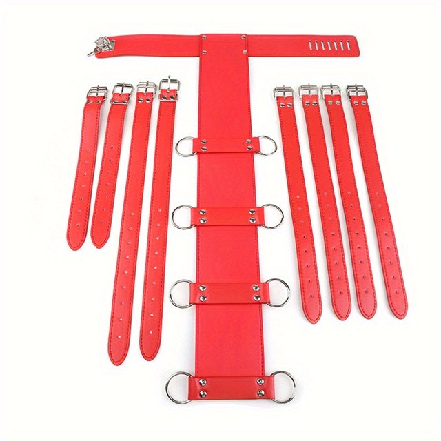 1 Set Adult Sex Toys Leather Bondage Clothing, BDSM Sex Bondage Straps
