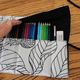 thumbnail image 4 of 2x 36 Tragamonedas Enrollan La Caja de La , Bolso Del Sostenedor Del Lápiz, Bolso de La Lona, ​​bolsa Suave Del Soledad Estuche para guardar el pincel, 4 of 10