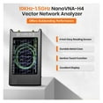 10k-1.5GHz NanoVNA-H4 4inch Vector Network Analyzer HF VHF UHF Antenna ...