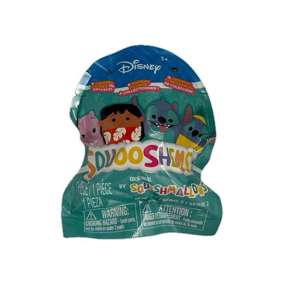 Squishmallows Squooshems Disney Series 2 Mystery Pack - Lilo & Stitch, 1 Pack