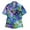 Black, variant on Men's Hawaiian Shirts Lightweight Short Sleeve Funny Print Button Up Shirt Turndown Collar Relalxed Fit Men Shirts Graphic Dark Purple XXXL