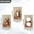 thumbnail image 2 of Light Switch Cover Switch Plate Outlet Cover Plug Cover for Electrical Toggle Switch Cute Squirrel with Acorns, 2 of 6