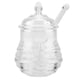 thumbnail image 2 of Dispensador De Miel, Tarro De Vidrio Para Miel Con Cucharón Y Tapa, Recipiente Para Miel Para El Hogar, Cocina, Almacenamiento De Miel Y Jarabe, 245ml, 2 of 7