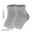 thumbnail image 3 of Tong Nylon Gel Ankle Sleeve For Support And Comfort Breathable Half Cuff Design For Everyday Activity And Recovery, 3 of 5