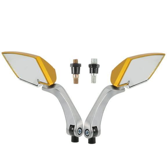 1 Pair Motorbike Rearview Mirror Handlebar Mount Mirror Motorcycle Mirror