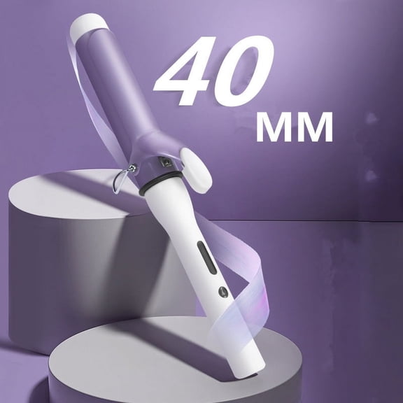 40mm Hair Curlers Negative Ion Ceramic Care Big Wand Wave Hair Styler Curling Irons 3 Temperatures Fast Heating Styling Tools