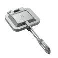 thumbnail image 1 of Outdoor Sandwich Baking Pan Dual-Sides Sandwich Baking Machine Multifunctional Camping Picnic Breakfast Clamp Tray, 1 of 8