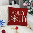 thumbnail image 6 of Hiroekza Christmas Decorations, 1PC Christmas Pillow Red Combo Gnome Happy Decoration Cushion Home Sofa Pillow Bedside Cushion, 6 of 6
