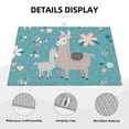 thumbnail image 4 of Daiia Design Name Dish Drying Mat For Kitchen Counter Microfiber Absorbent Leaves Dish Draining Mat Reusable Washable Large 18"X24", 4 of 9