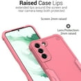 thumbnail image 5 of CoverON For Samsung Galaxy S22 Phone Case, Military Grade Heavy Duty Rugged Cover Grip, Pink, 5 of 9