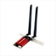 thumbnail image 1 of Adaptador Wifi 6E AX210 PCIE Wifi Tarjeta de Red Ethernet Inalámbrica de 5400Mbps BT 5.3 2.4G/5G Banda Dual 802.11 para Win 10 11, 1 of 7
