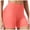 Orange, variant on felwors Seamless Biker Shorts High Waisted Tummy Control Scrunch Workout Yoga Running Orange for Size XL