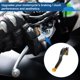 thumbnail image 3 of Palancas de freno y embrague cortas y largas para Kawasaki NINJA650R 2009-2016, palanca de freno ajustable de motocicleta, aleación de aluminio, mango negro con extremo dorado, 3 of 6