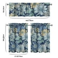 thumbnail image 6 of Kitchen Curtains and Valance Set 36 Inch Tier Pioneer Colorful Floral 3 Pieces Set Dining Room Small Curtain Drapes Cafe Curtains Valance for Home Decor Rod Pocket, 6 of 6